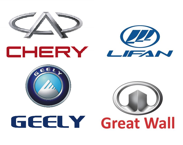 Geely/Lifan/Chery/Zotye/BYD/Great Wall Geely/Lifan/Chery/Zotye/BYD/Great Wall